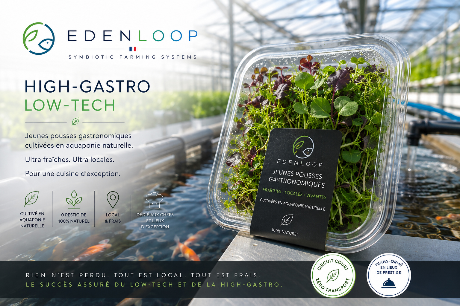Next generation farming avec EDENLOOP