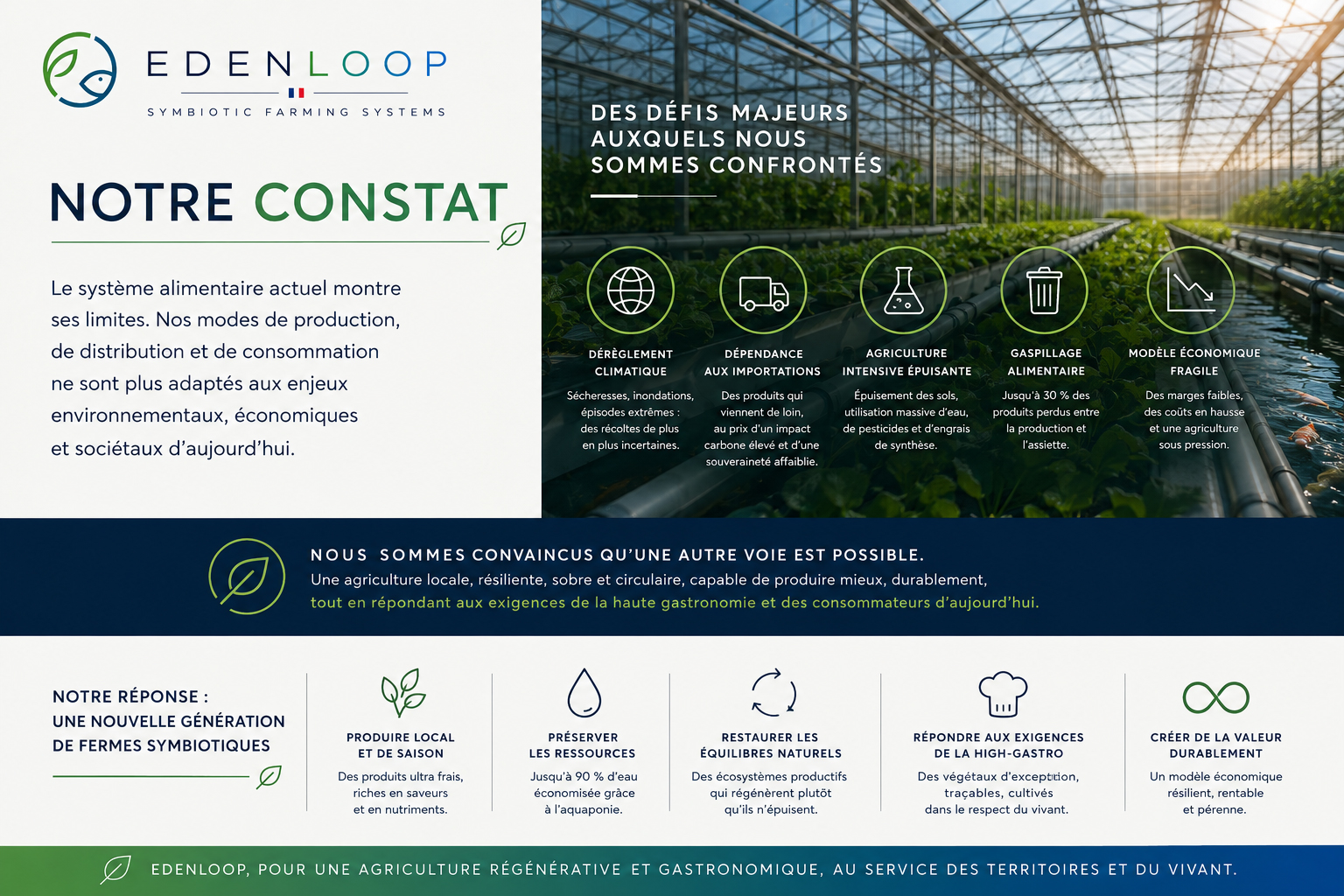 Next generation farming avec EDENLOOP